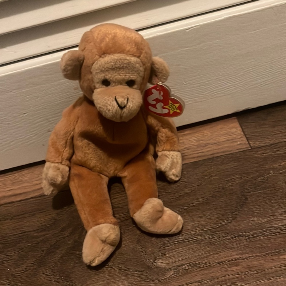 Beanie baby Bongo the monkey